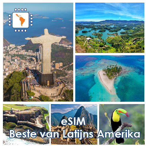 Data SIM card Best of Latin America 500MB (5 days)