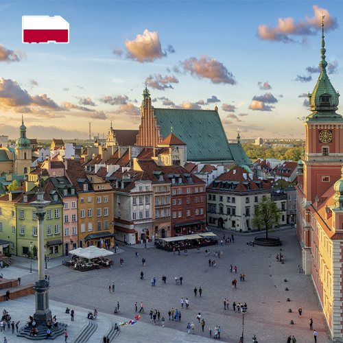 Data SIM Card Poland 10GB (30 days)