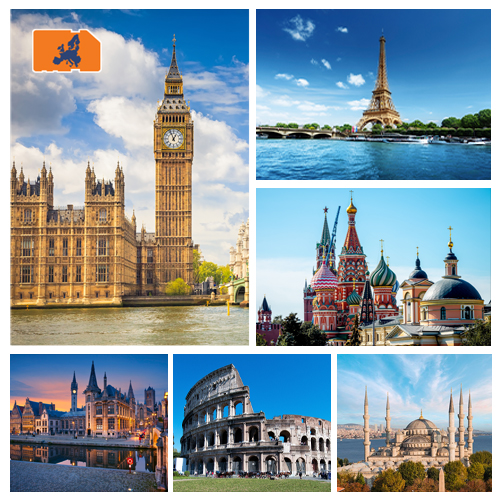 Data SIM Card Europe PLUS 10GB (30 days)