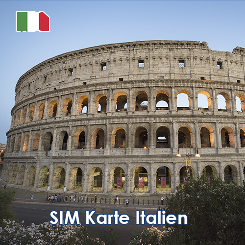 Data SIM Card Italy 25GB (30 days)