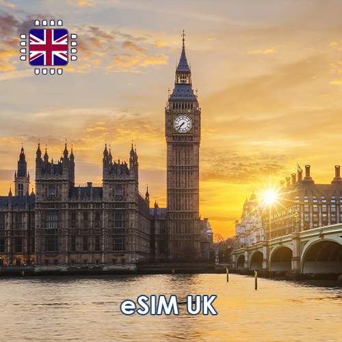 eSIM United Kingdom Unlimited (30 days)