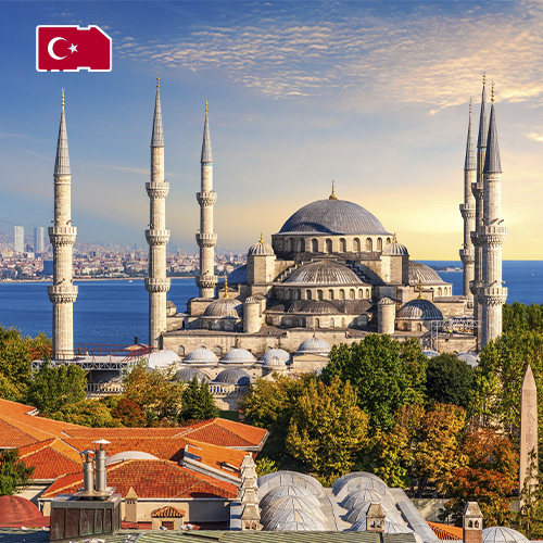 [WW_901O_STACK_ONEOFF_TURKEY_UNLIMITED_30D_FUP60] Data SIM Card Turkey Unlimited (30 days)