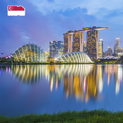 [WW_901O_STACK_ONEOFF_SINGAPORE_UNLIMITED_30D_FUP60] Data SIM Card Singapore Unlimited (30 days)