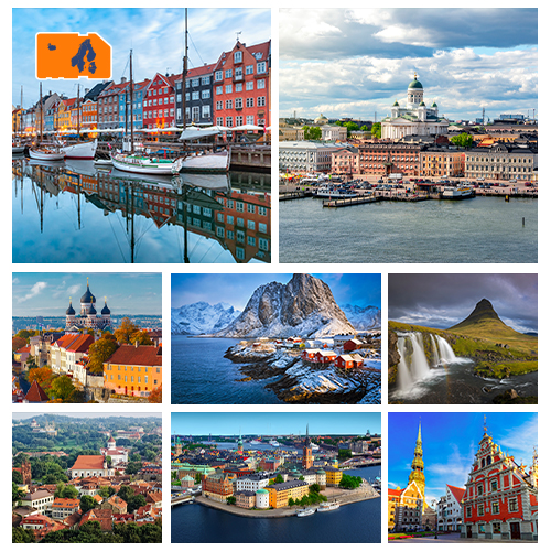 [WW_901O_STACK_ONEOFF_SCANDINAVIA_10GB_30D] Data SIM Card Scandinavia & Baltic 10GB (30 days)