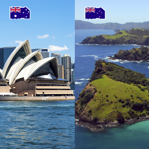 [WW_901O_STACK_ONEOFF_ANZ_1GB_7D] Data SIM Card Australia & New Zealand 1GB (7 days)